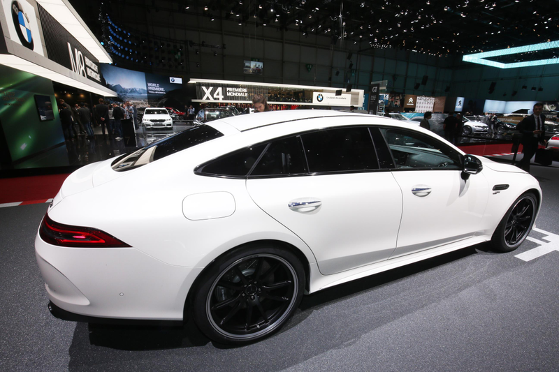 Illustration for article titled The 2019 Mercedes-AMG GT 4-Door Coupe Is So Popular I Couldn't Get Near It